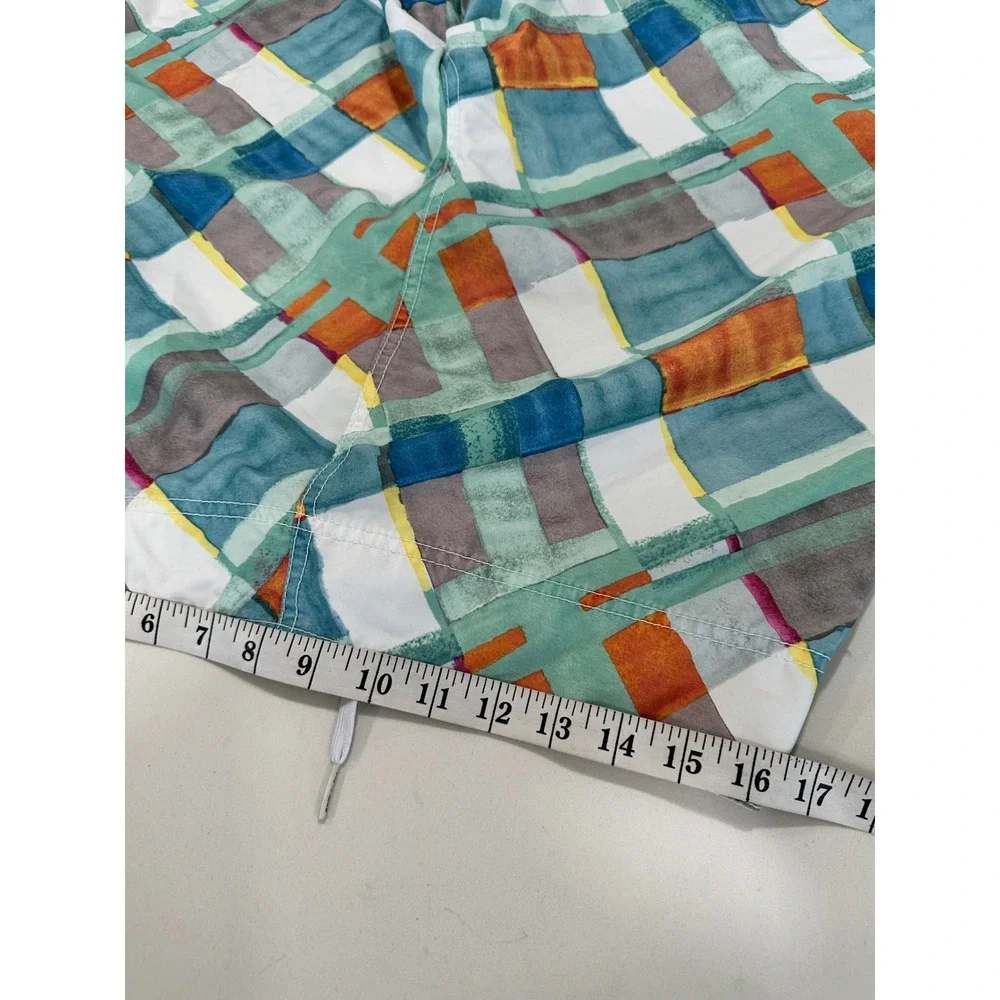 Body Glove Mens Board Shorts Size 32 Multicolor Geometric Abstract Swim Trunks